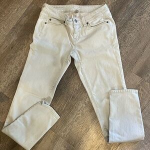 Ann Taylor Loft Modern Skinny Light Denim Jeans size 0 EUC